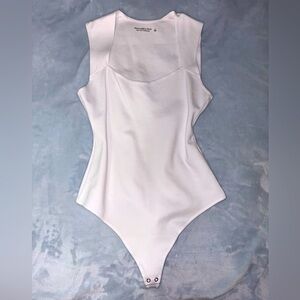 Abercrombie & Fitch white bodysuit